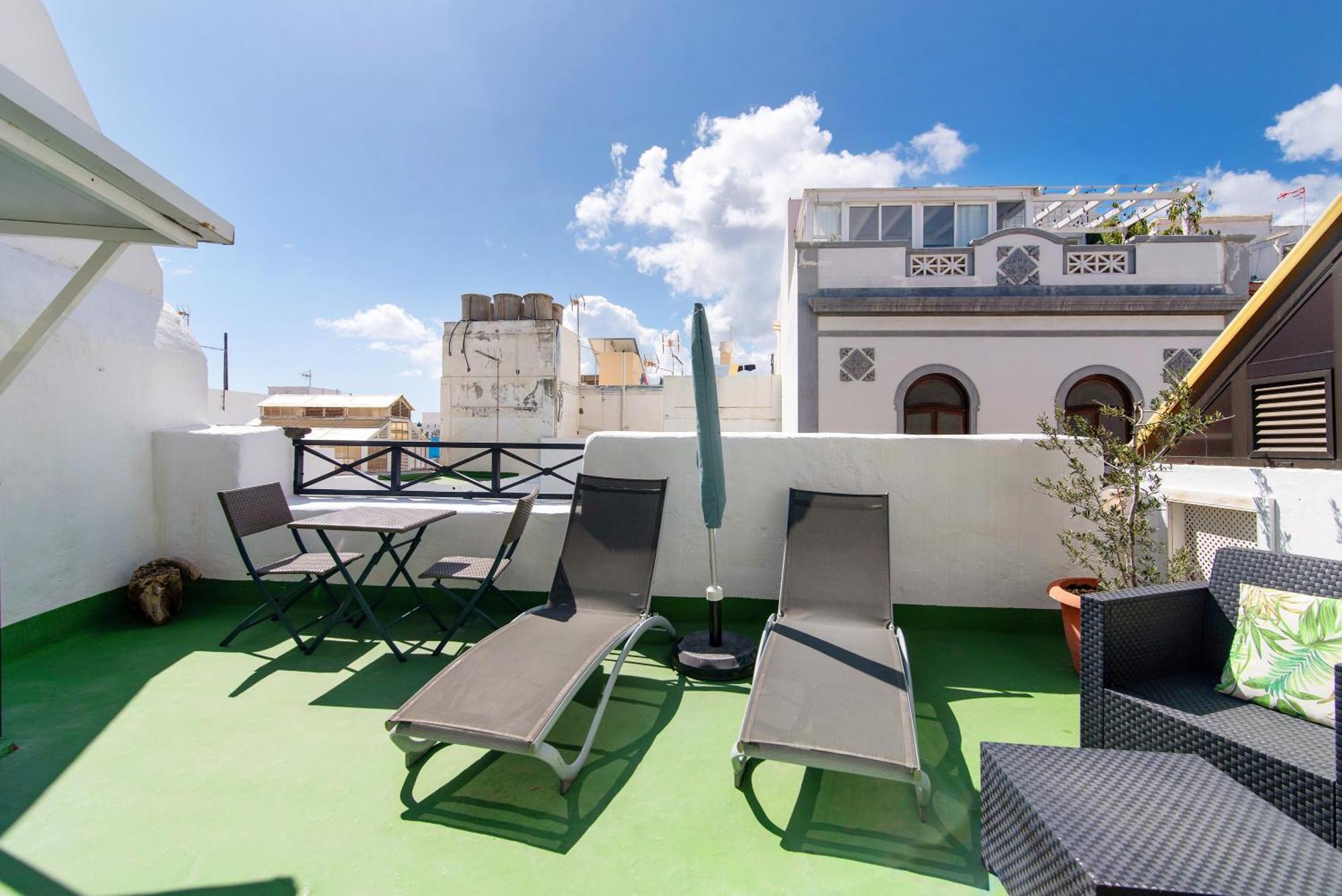 Apto Azahara - Casa San Marcial Las Palmas de Gran Canaria Exteriör bild